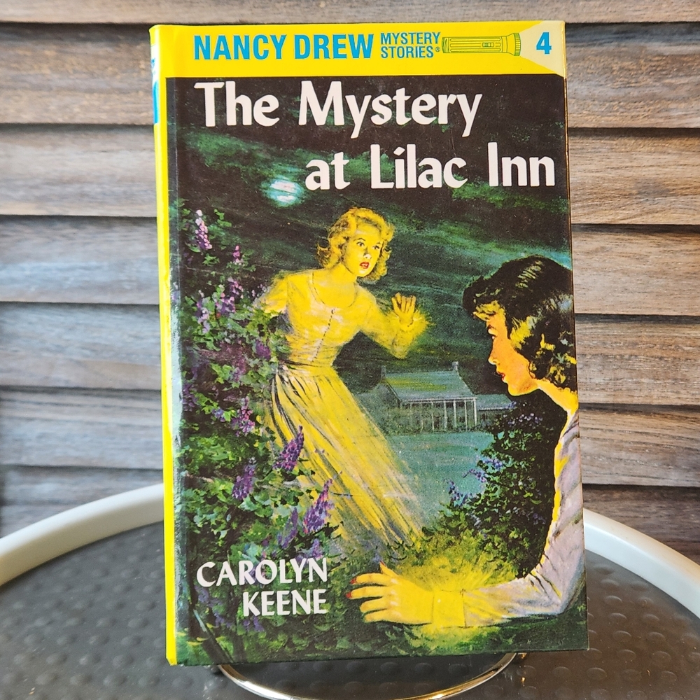 🔥 Nancy Drew Hardcover Book The Mystery at Lilac Inn 4 Carolyn Keene